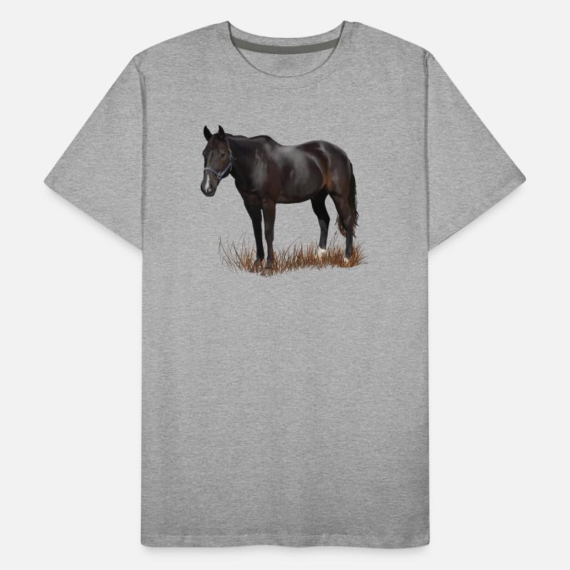 Cheval T-shirt bio Premium Homme