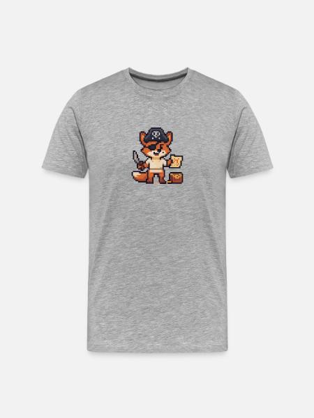 Marcel Seibt - T-shirt bio Premium Homme - gris chiné