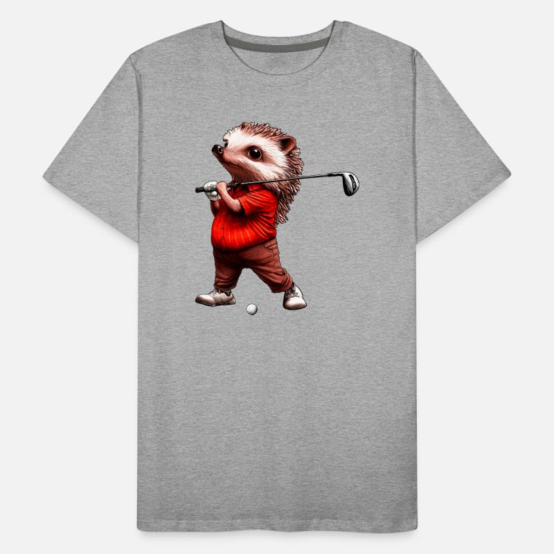 Golf du hérisson T-shirt bio Premium Homme