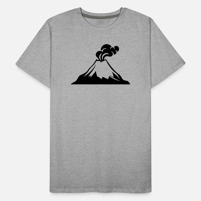 Vulkan Männer Premium Bio T-Shirt