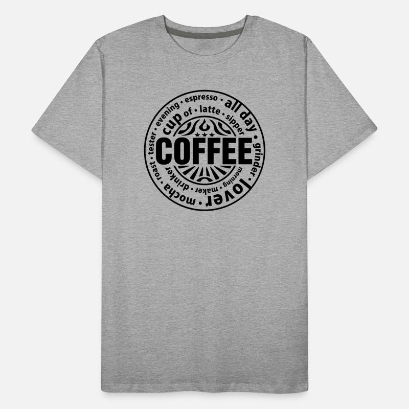 Coffee lover Men's Premium Organic T-Shirt
