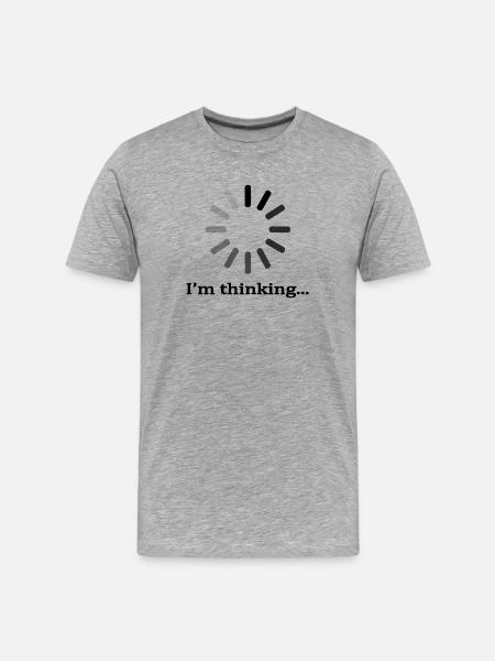 Abstract Geometric Mandala Pattern - Men's Premium Organic T-Shirt - heather grey