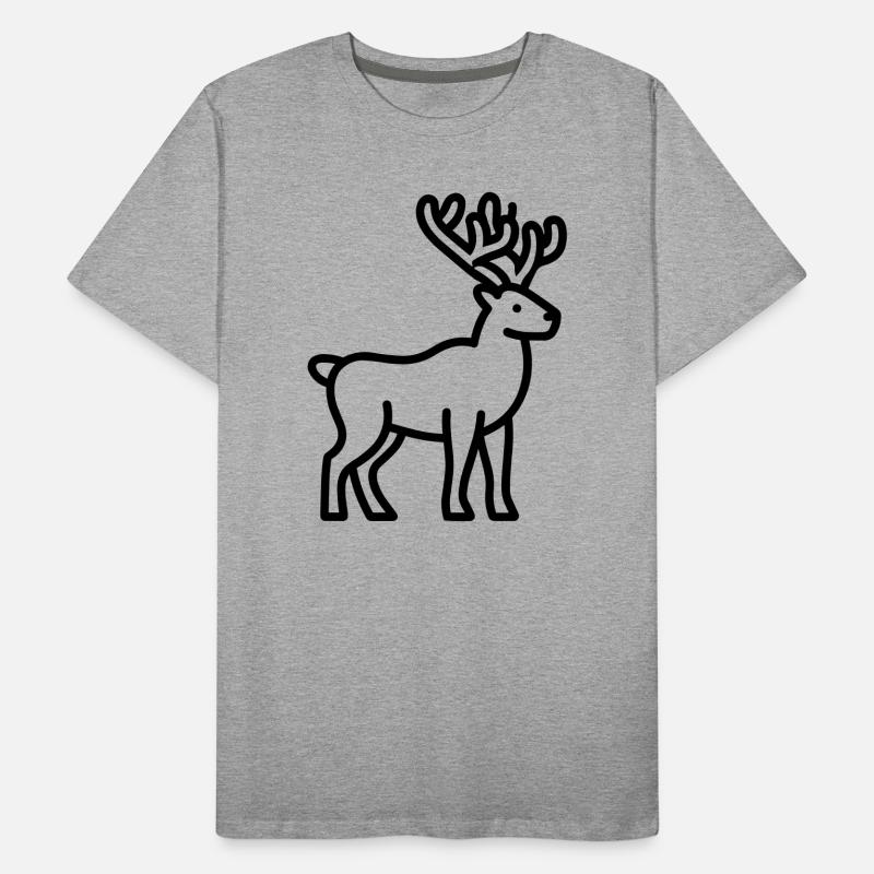 Caribou T-shirt bio Premium Homme