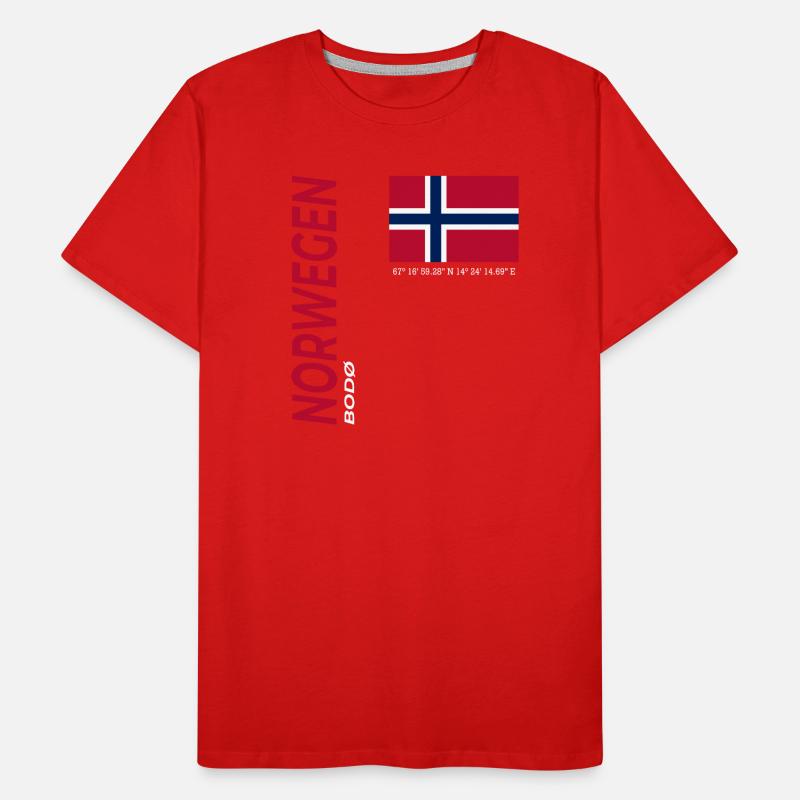 BODØ T-shirt bio Premium Homme
