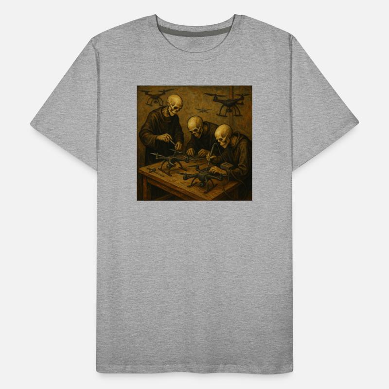 Drohnen-Workshop des Todes Männer Premium Bio T-Shirt