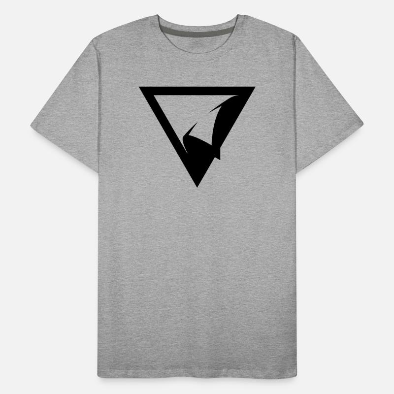 TRIANGLE PATCH Men's Premium Organic T-Shirt