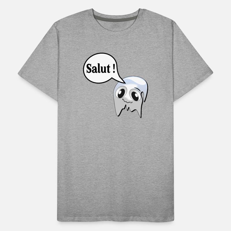 Hallo Phantom Männer Premium Bio T-Shirt