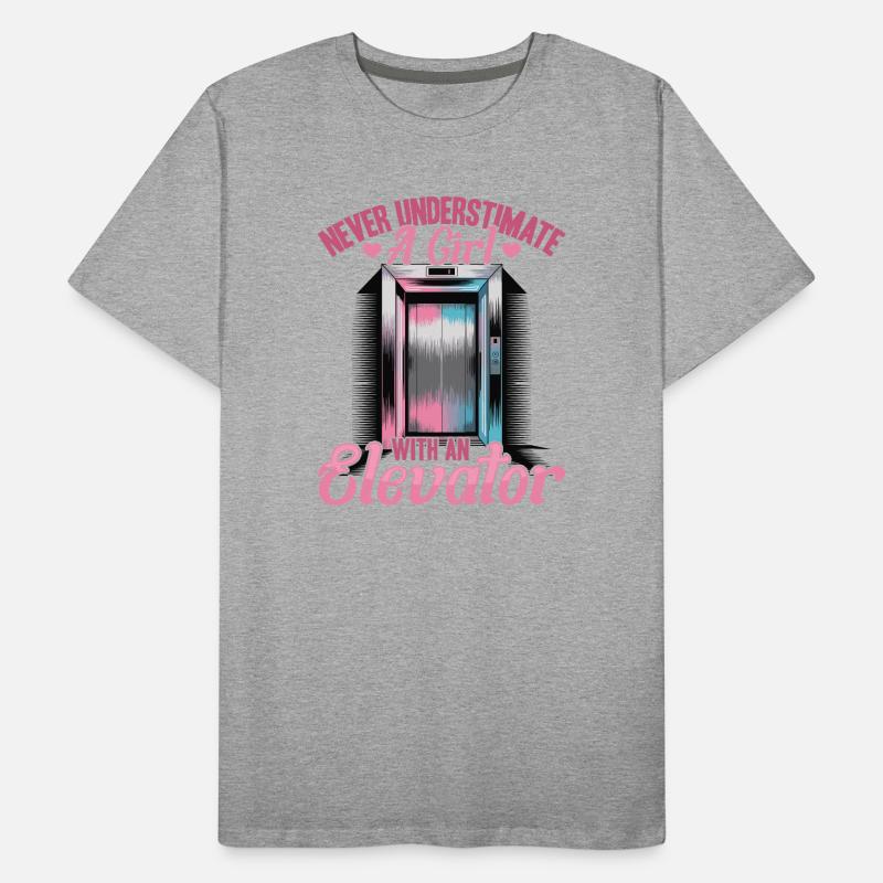 Elevator toddler & kids Men's Premium Organic T-Shirt