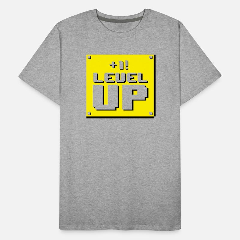 Level-Up-Panel Männer Premium Bio T-Shirt