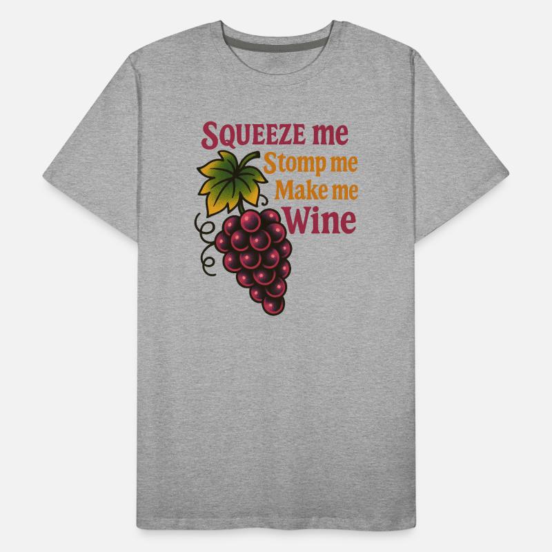 Winemaker humor Men's Premium Organic T-Shirt