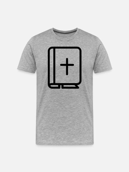 bible - T-shirt bio Premium Homme - gris chiné