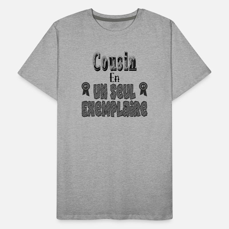 Cousin in einer einzigen Kopie Männer Premium Bio T-Shirt