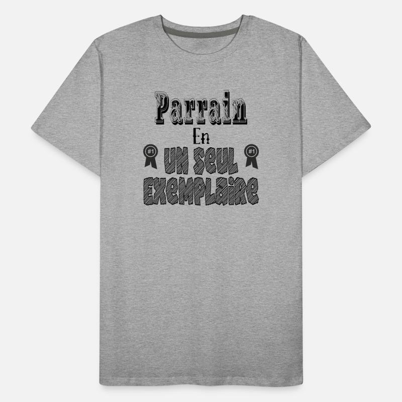 Parrain En Un Seul Exemplaire T-shirt bio Premium Homme