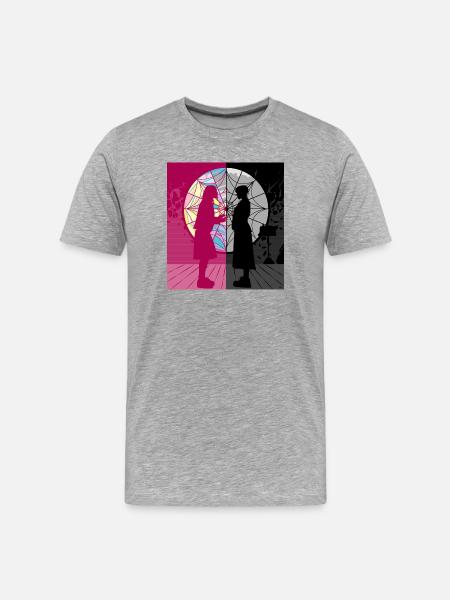 A nod to Wednesday - Men's Premium Organic T-Shirt - heather grey