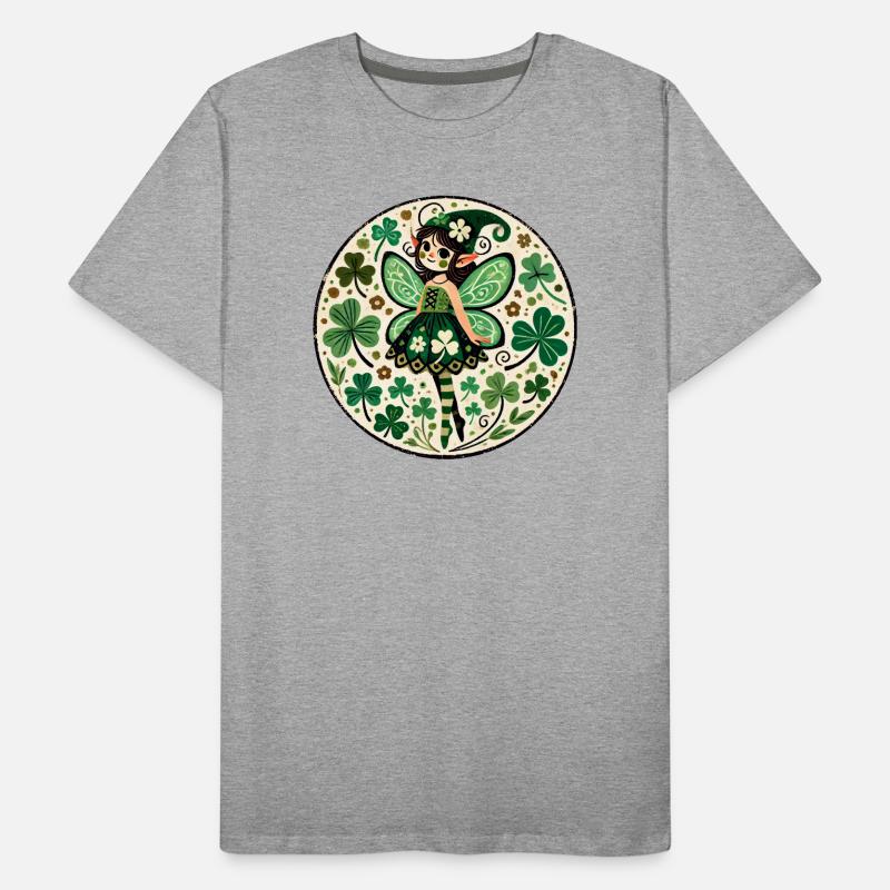 Zauberwald Elfenfee Männer Premium Bio T-Shirt