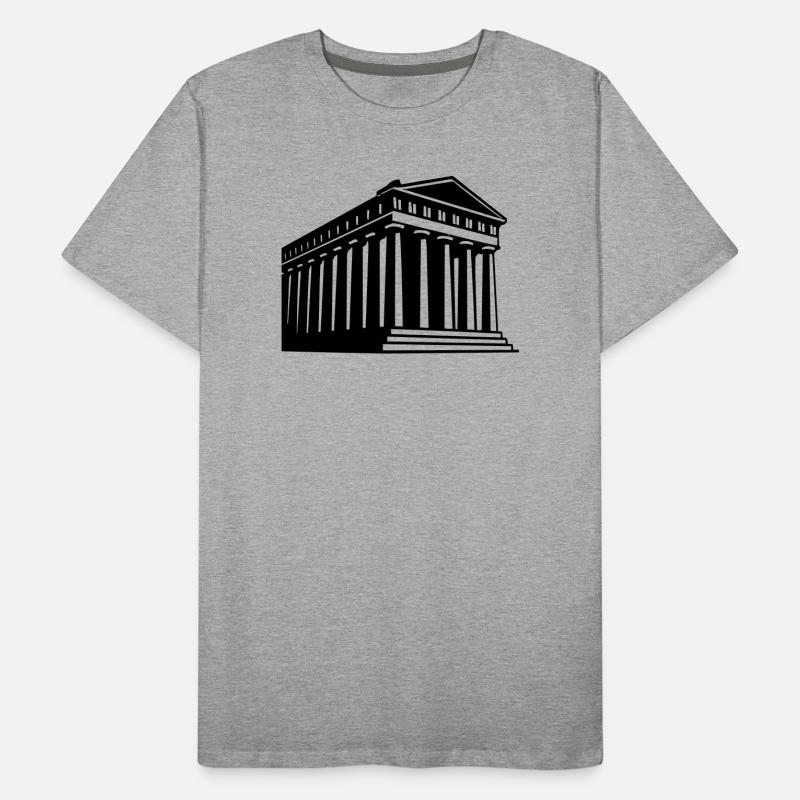 Construire la Grèce T-shirt bio Premium Homme