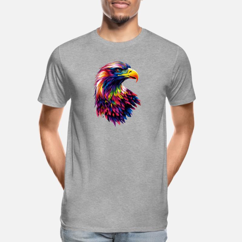 Eagle Bald Eagle Golden Eagle White-tailed Eagle Men's Premium Organic T-Shirt