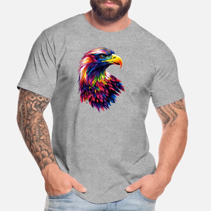 Eagle Bald Eagle Golden Eagle White-tailed Eagle Men's Premium Organic T-Shirt