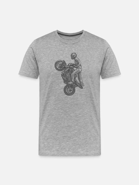 Cascades - T-shirt bio Premium Homme - gris chiné