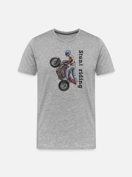 cascade - T-shirt bio Premium Homme - gris chiné