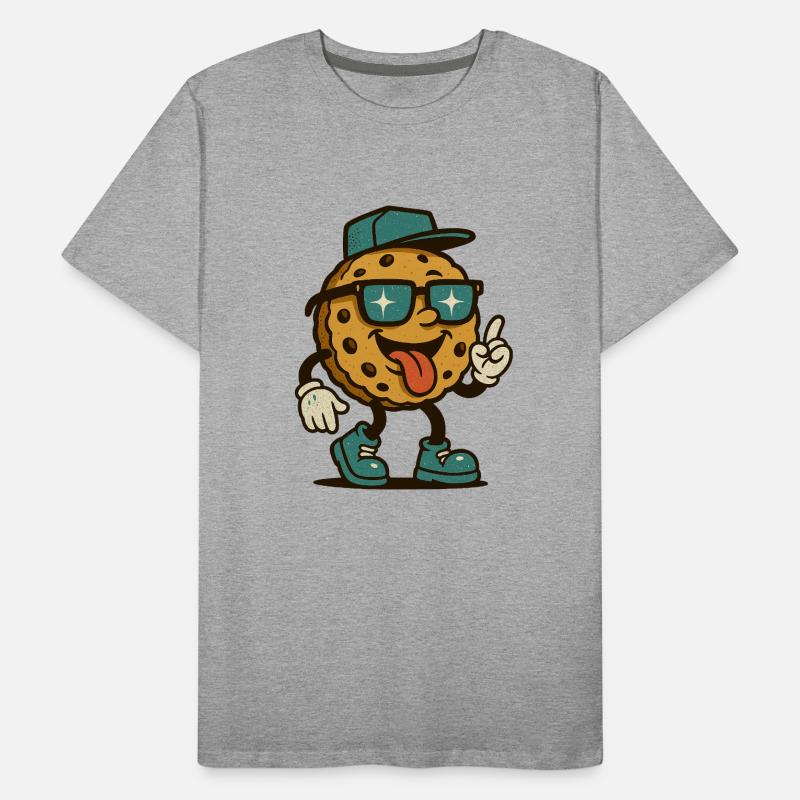 Marcheur de biscuits T-shirt bio Premium Homme