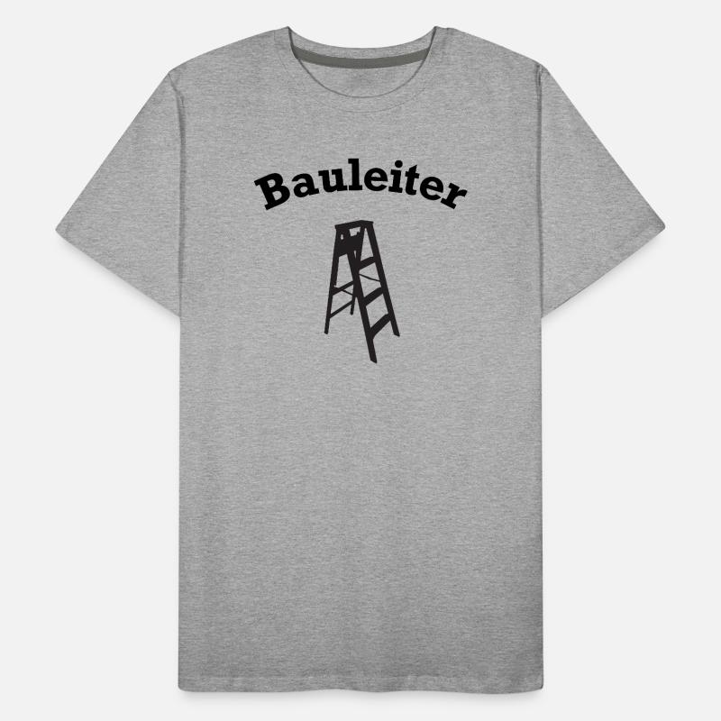 Construction Manager Head Pun Building House Construction Construction Site Men's Premium Organic T-Shirt