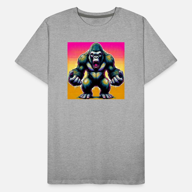 gorille T-shirt bio Premium Homme