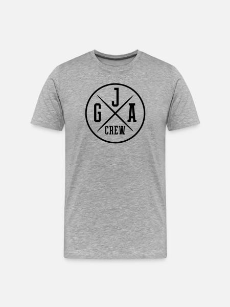 Bachelor Crew Bachelor - Men's Premium Organic T-Shirt - heather grey