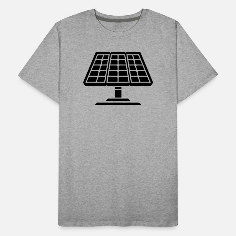 Solar system panels Men's Premium Organic T-Shirt