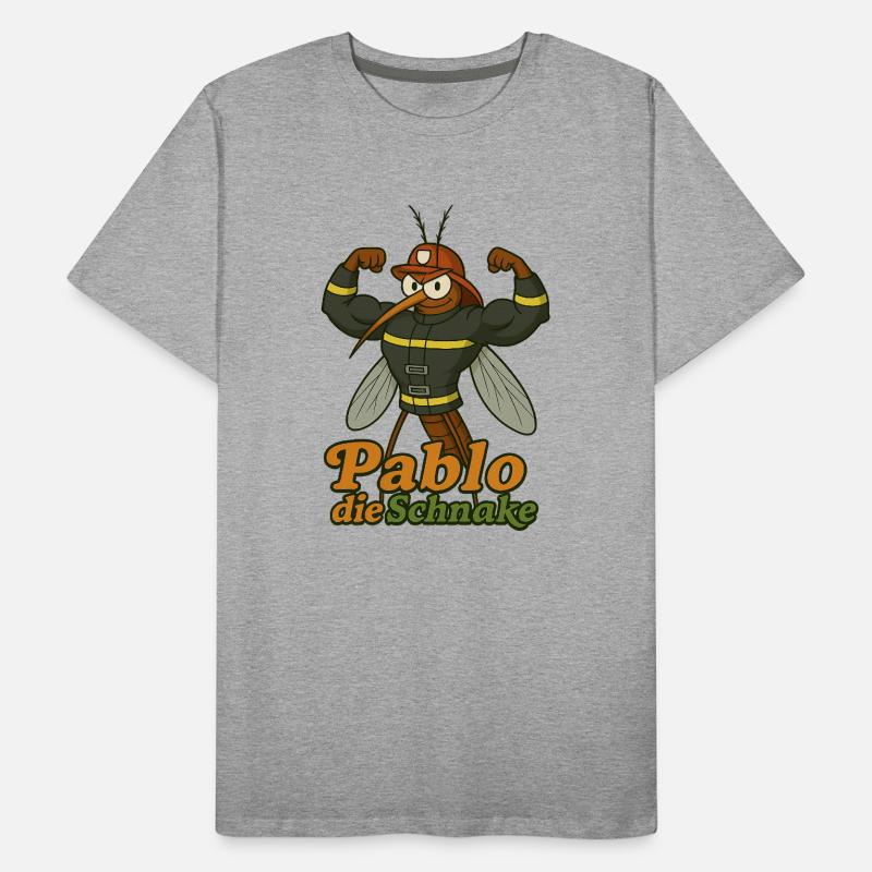 Pompier Pablo T-shirt bio Premium Homme
