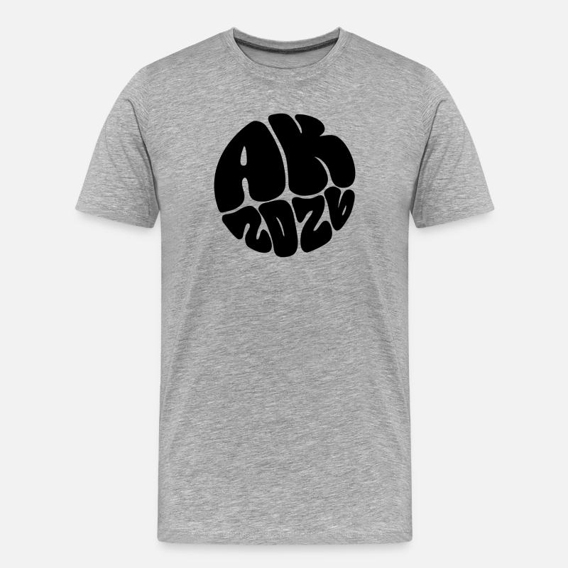 AK 2026 - Abschlussklasse - Männer Premium Bio T-Shirt - Grau meliert