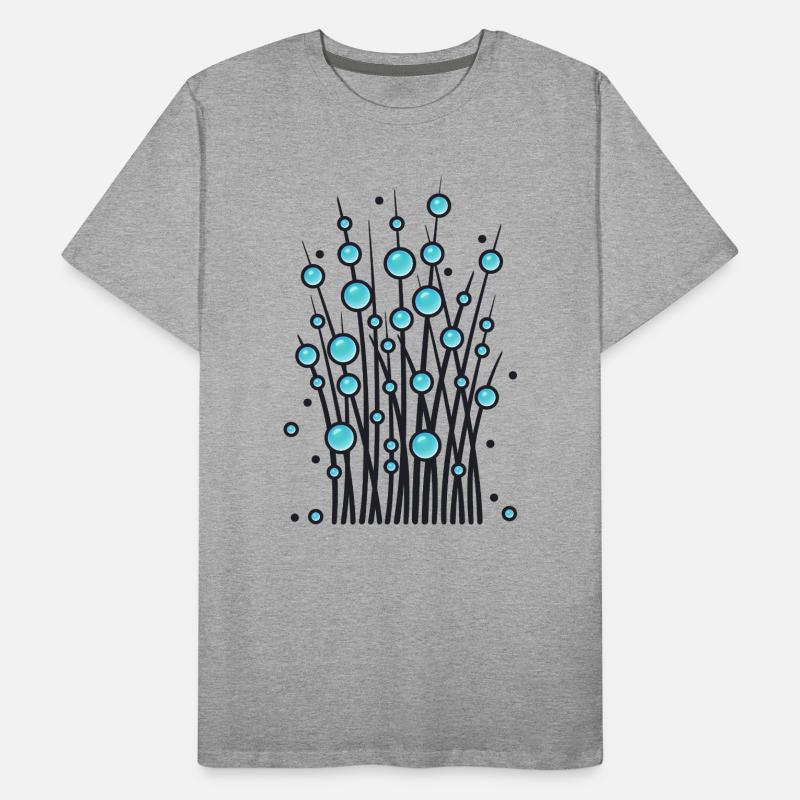 Luminous bale structure Men's Premium Organic T-Shirt