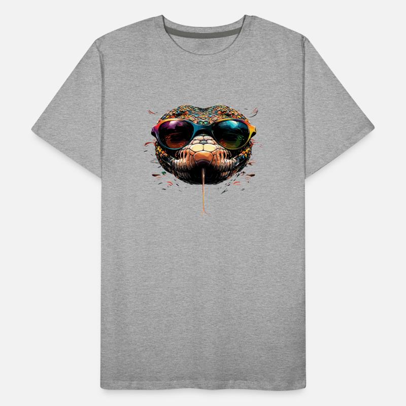 snake, python, cobra, rattlesnake, snakes Men's Premium Organic T-Shirt