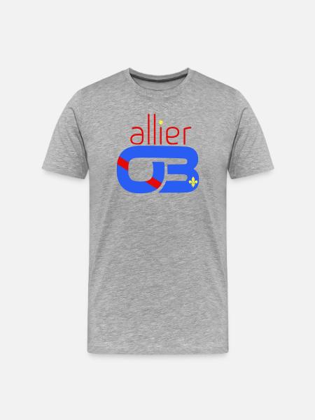 Allier 03 - T-shirt bio Premium Homme - gris chiné