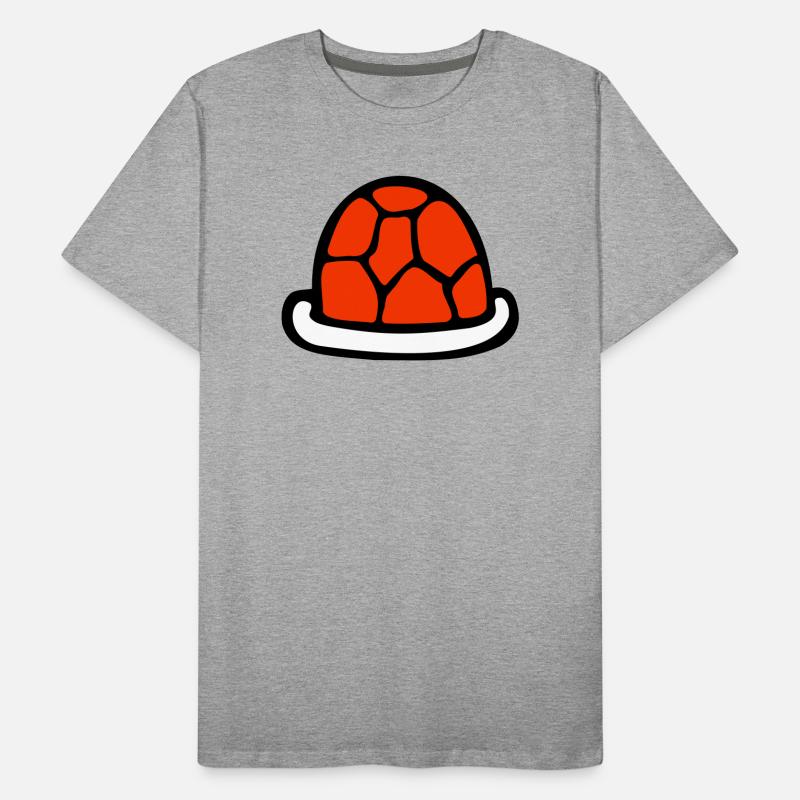 Turtle shell without turtle cute shell Men's Premium Organic T-Shirt