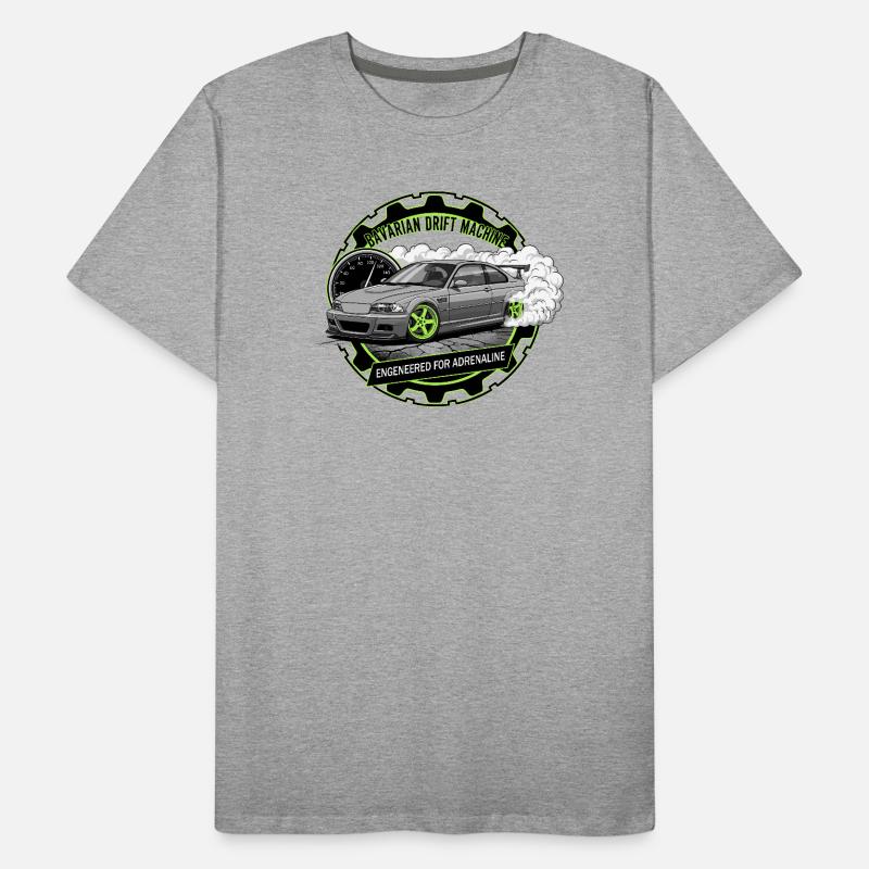 Bavarian Drift Machine Men's Premium Organic T-Shirt