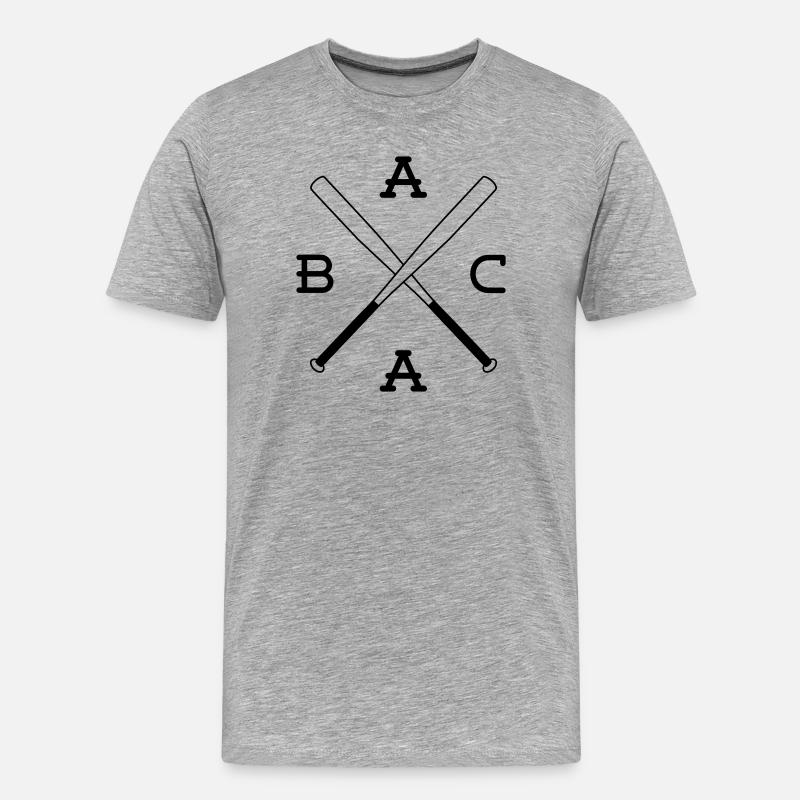 ACAB - Männer Premium Bio T-Shirt - Grau meliert