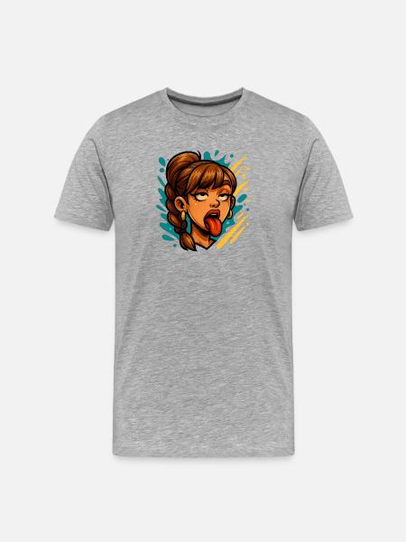 Grimace - T-shirt bio Premium Homme - gris chiné