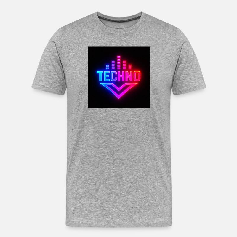 7DCA7929-DAAC-4294-B537-9254907F7B70 - Männer Premium Bio T-Shirt - Grau meliert