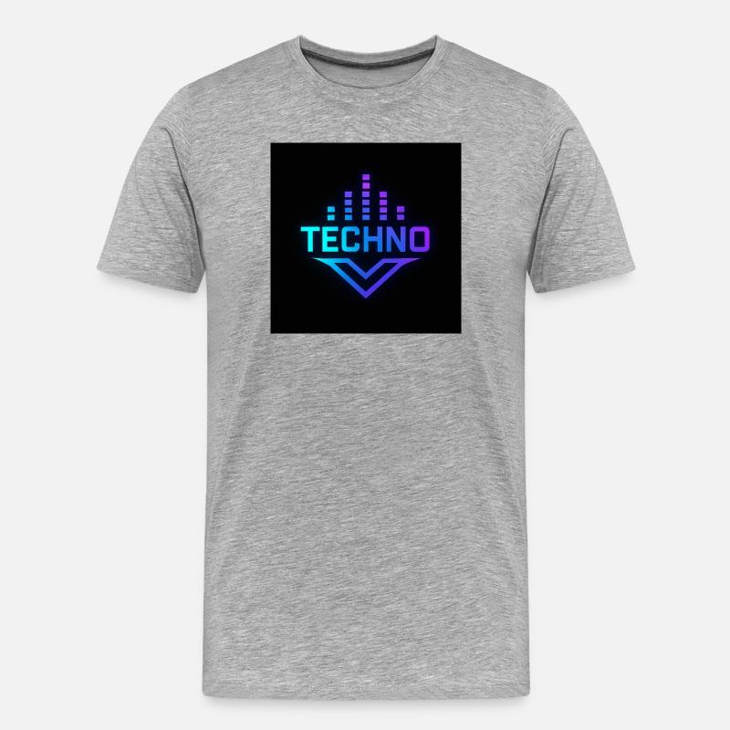 FC2440AC-0E2F-4DCC-B0B8-86F36998DBEB - Männer Premium Bio T-Shirt - Grau meliert