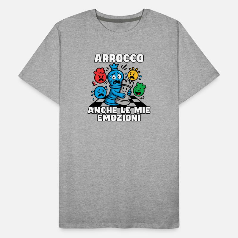 Emotionale Rochade im Notfall Männer Premium Bio T-Shirt