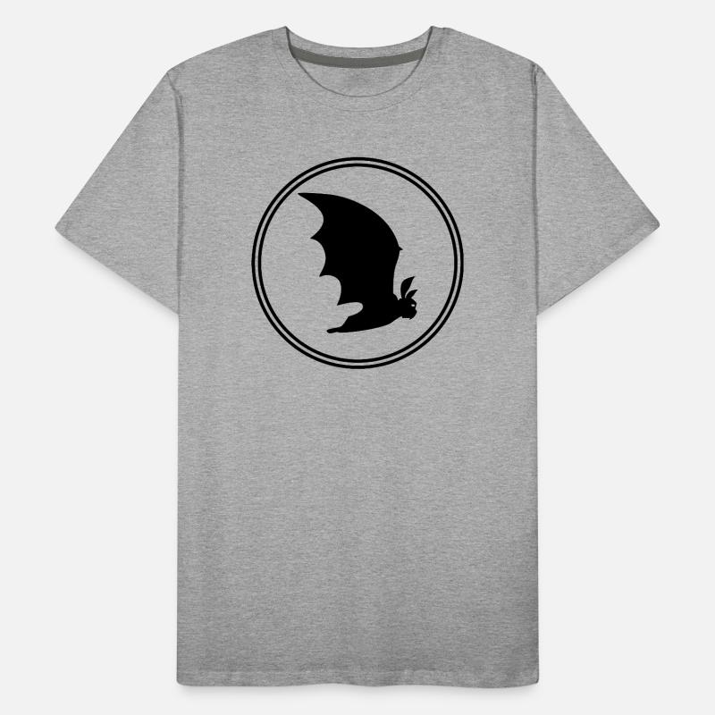 Bat Gothic: Night, Vampire & Freedom Men's Premium Organic T-Shirt