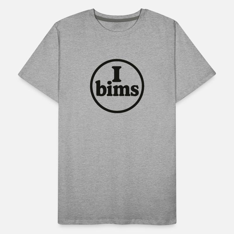 I_bims Männer Premium Bio T-Shirt