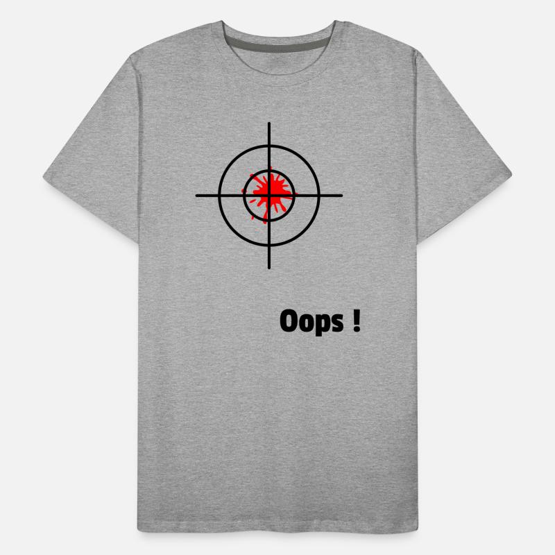 Oops Men's Premium Organic T-Shirt