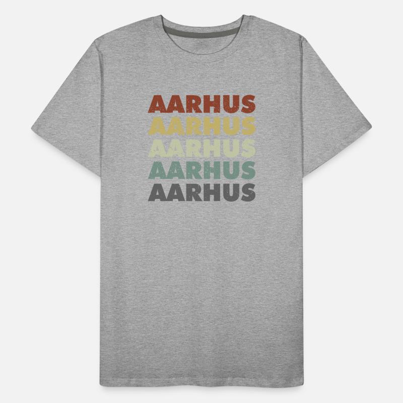 Aarhus - Denmark - Denmark - Scandinavia Men's Premium Organic T-Shirt