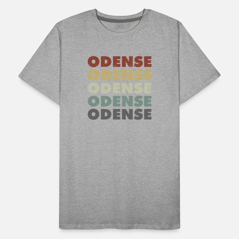 Odense - Denmark - Denmark - Scandinavia Men's Premium Organic T-Shirt