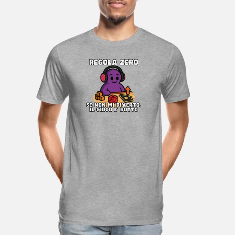 Regel Null: Spaß oder Trennung Männer Premium Bio T-Shirt