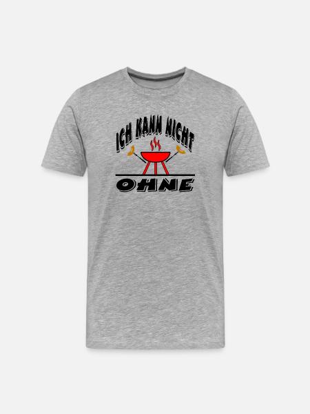 Griller - T-shirt bio Premium Homme - gris chiné