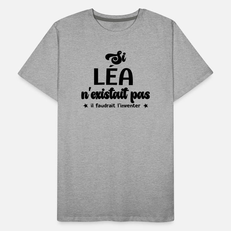 Lea personalized gift lea Men's Premium Organic T-Shirt