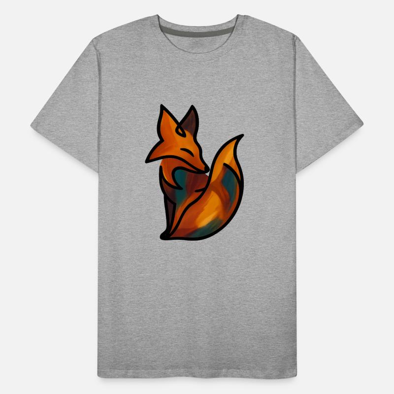 The Fox Men's Premium Organic T-Shirt